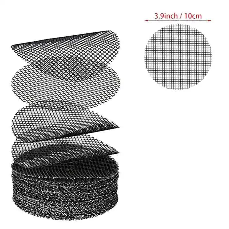 Pot Hole Mesh Pad Drainage Screen For Pot Bottom Soil Retention Bonsai