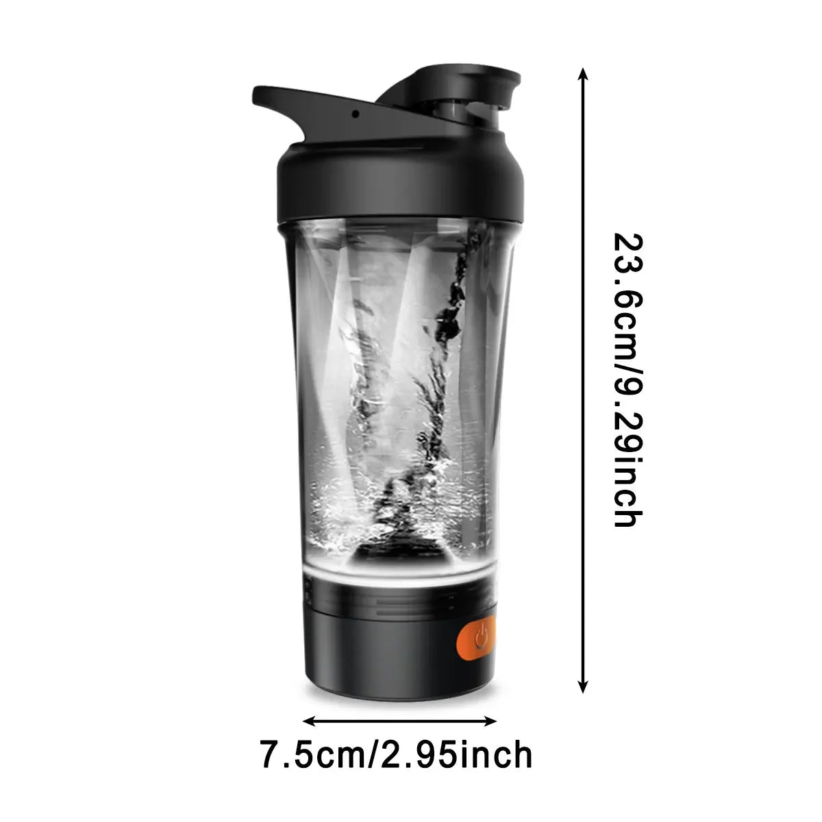 Electric Protein Shaker Bottle With Self Stirring Type C Interface