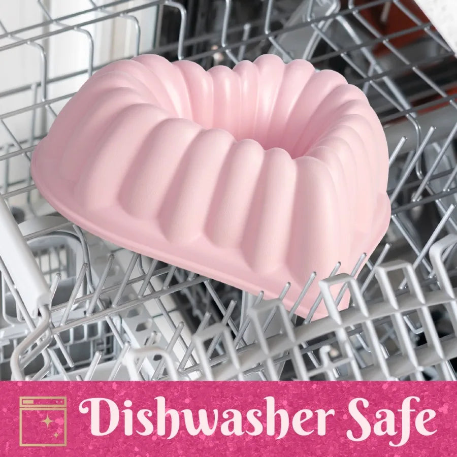 Heart Shaped Cake Pan Premium Nonstick Bakeware For Even Baking