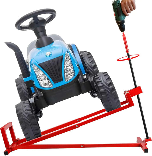 Heavy Duty Lawn Mower Lift Jack 882 Lbs Capacity Foldable