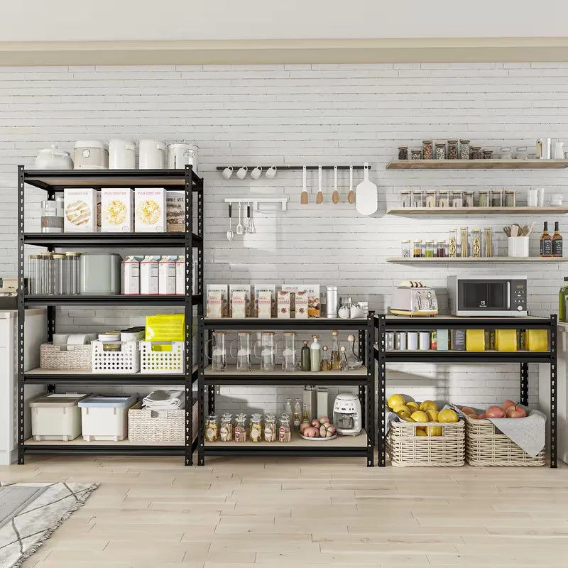 Heavy Duty Metal Storage Rack With Adjustable Shelves