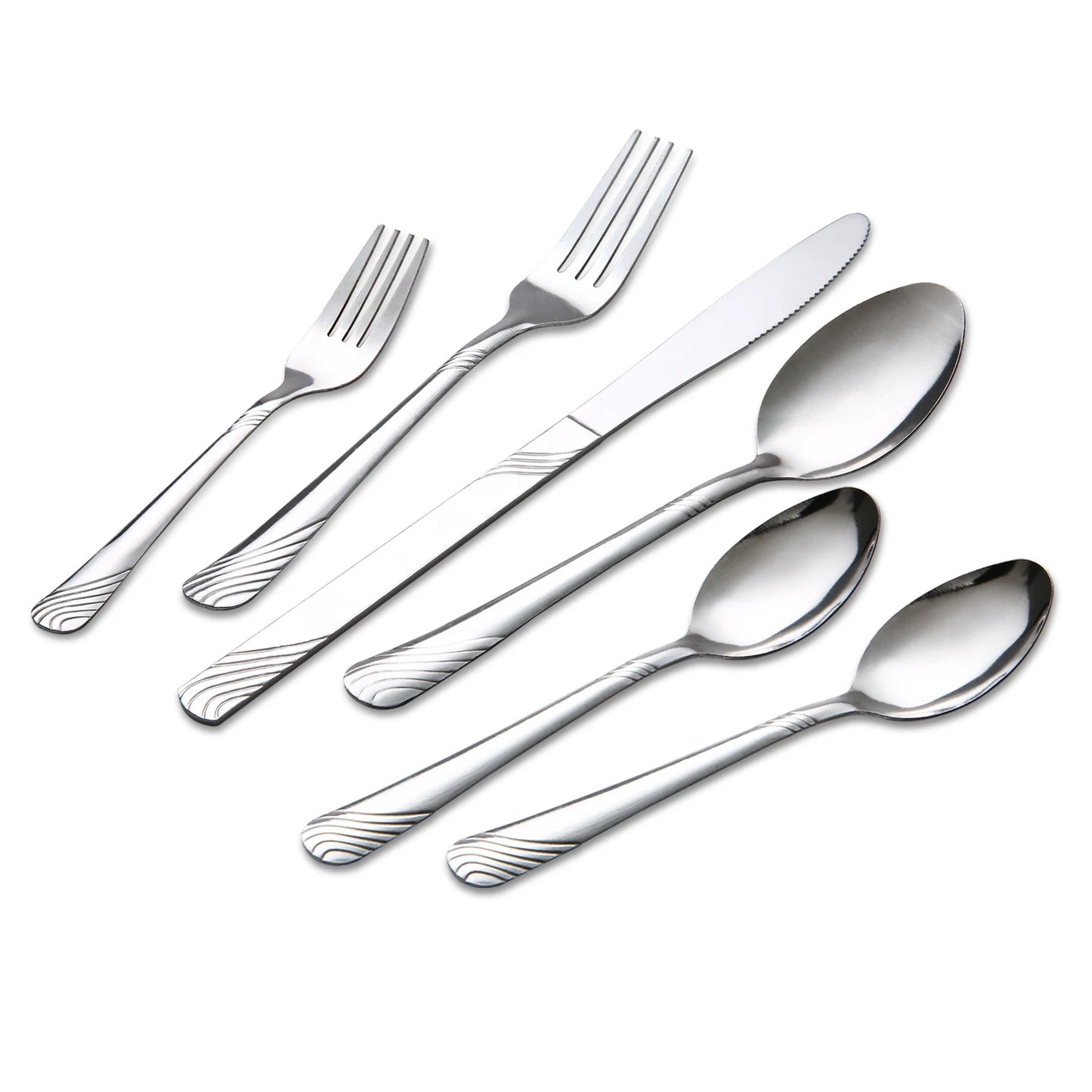 HANSMART Stainless Steel Cutlery Set Service For Eight