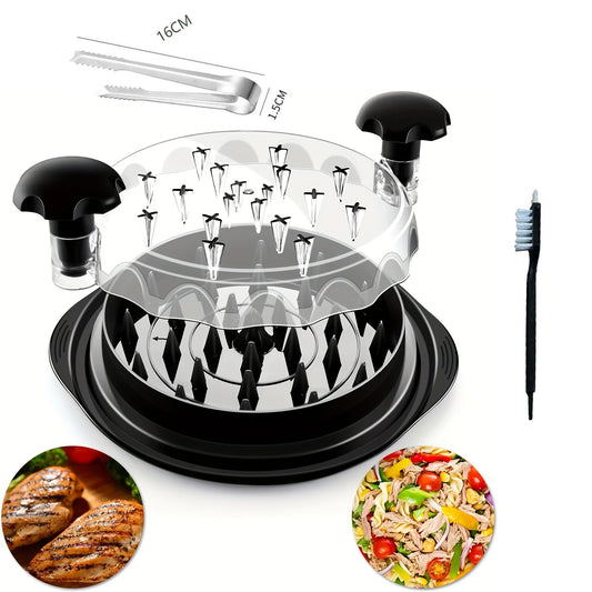 Chicken Shredder Large Chicken Breast Shredder Tool Twist With Anti-Slip Strip, Ergonomic Handle, Meat Shredder Tool Chicken Shr