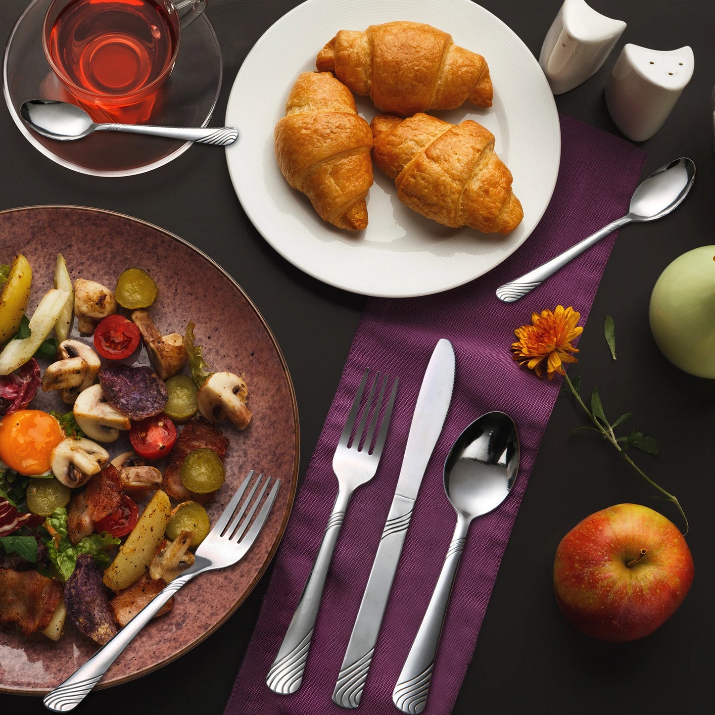 HANSMART Stainless Steel Cutlery Set Service For Eight