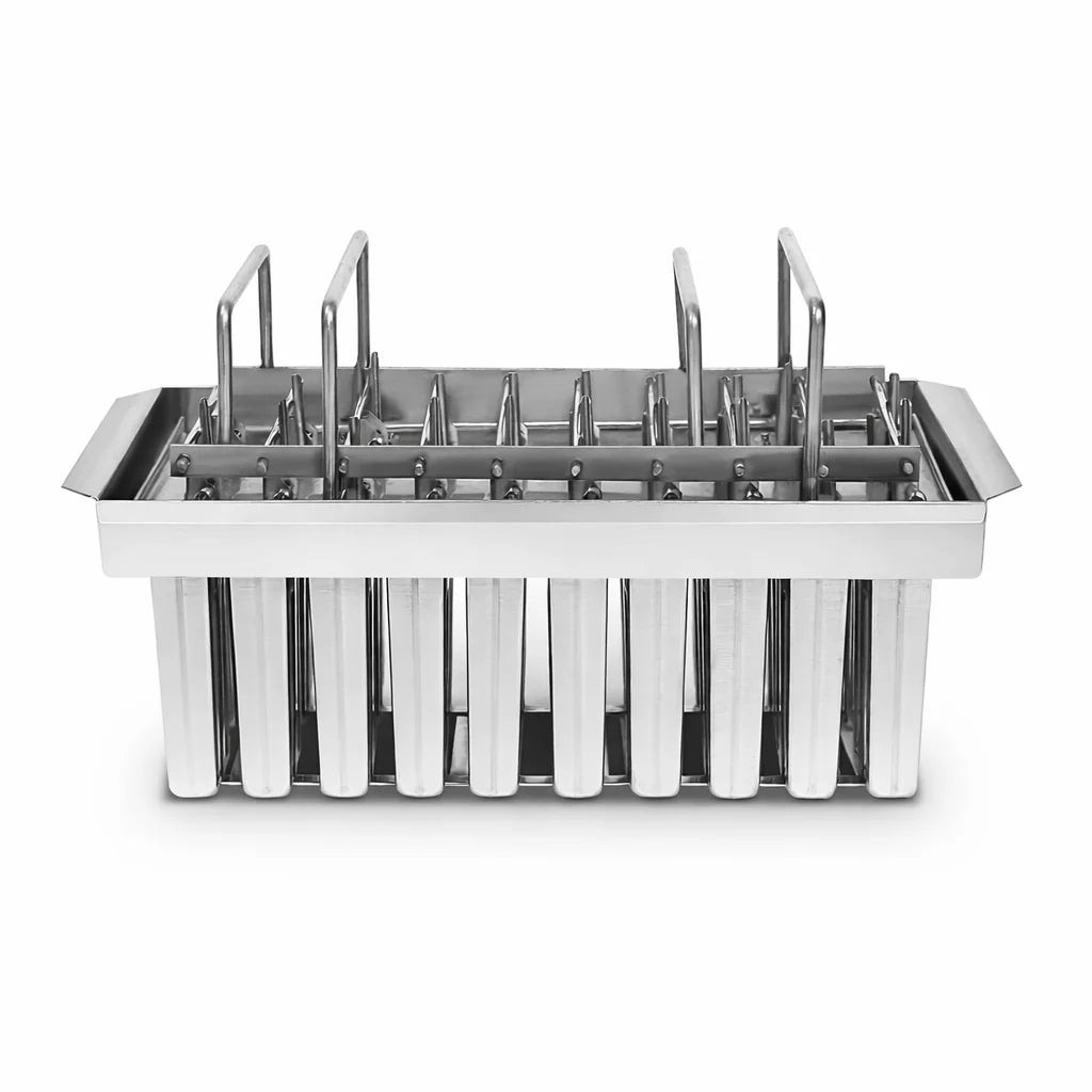 Stainless Steel Ice Cream Mold Set 20 Cavities For Kitchen