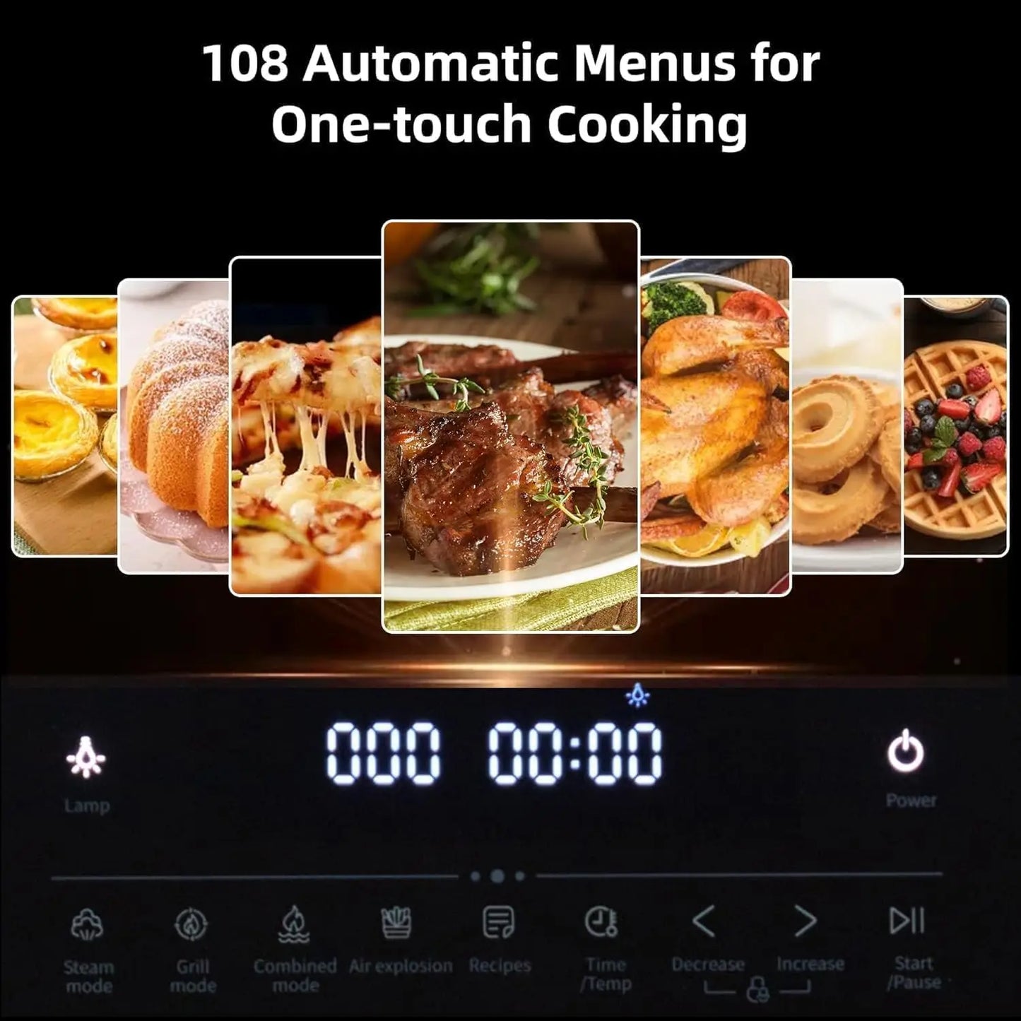 HiMISS Built-In Convection Wall Oven Electric 3000W