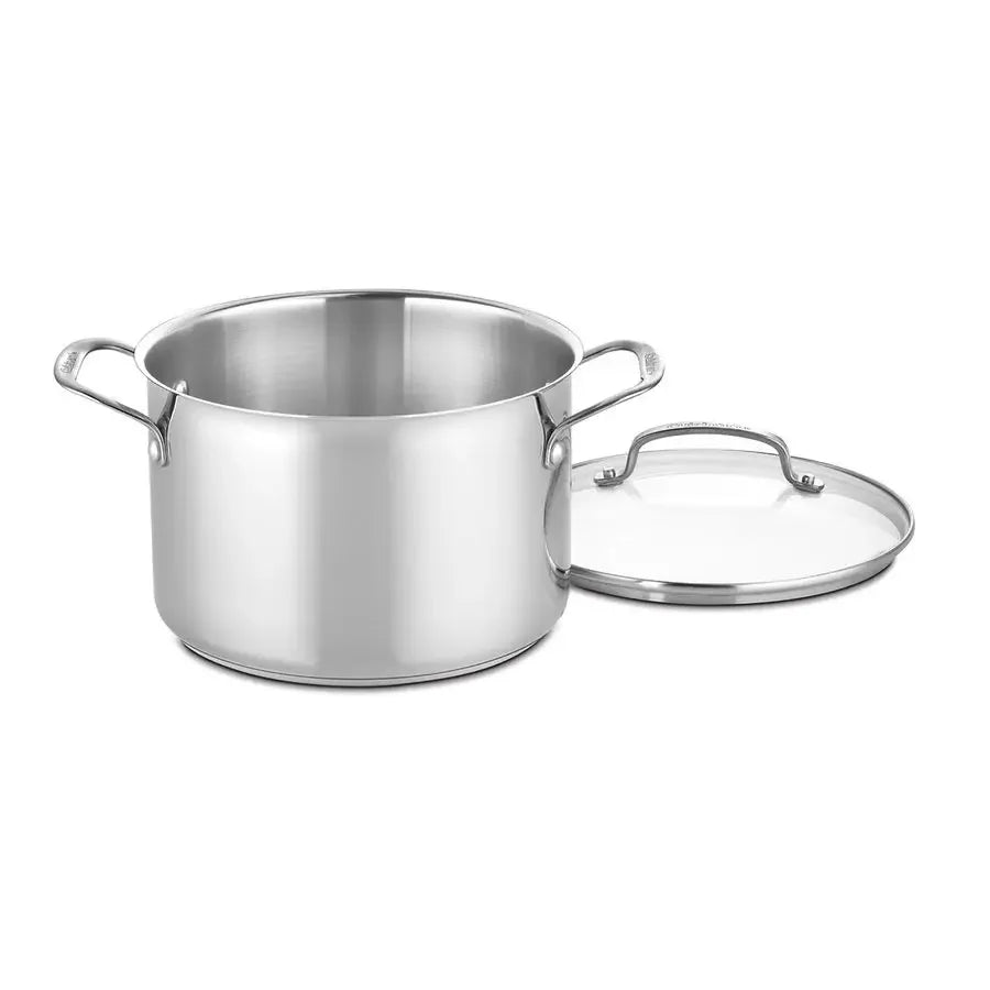 Stainless Steel Cookware Set With Aluminum Core For Even Heating