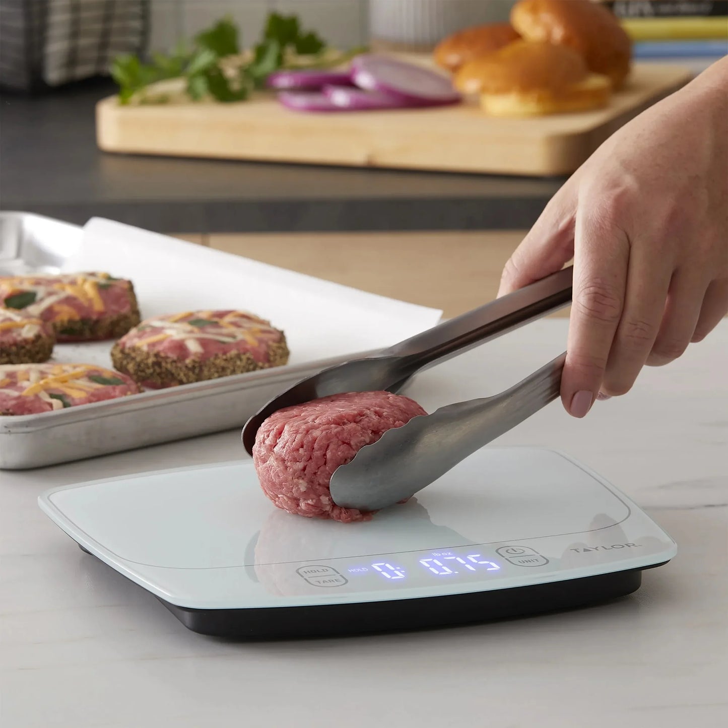 Waterproof Digital Kitchen Scale for Baking and Meal Prep