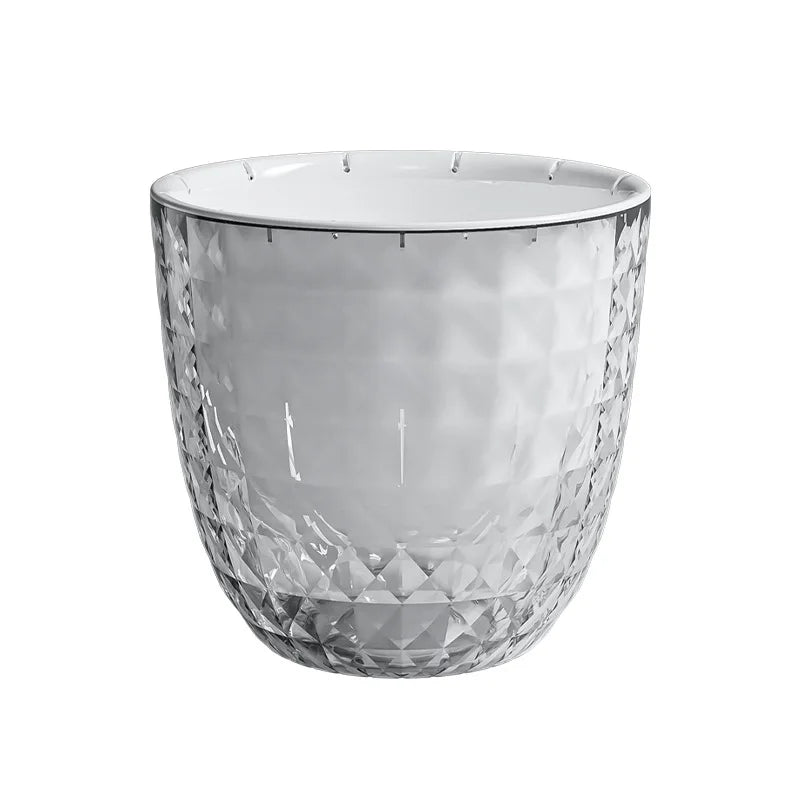 Self Watering Flowerpot With Automatic Water Absorption Dual Layer Design