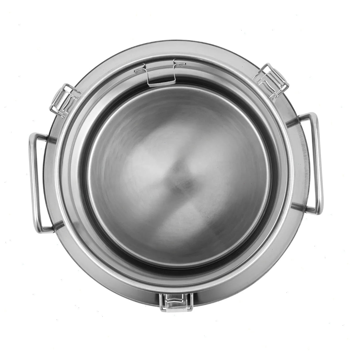 12L Milk Can with Airtight Silicone Seal, Stainless Steel Construction, Dent-Resistant, Easy to Clean, Ideal for Brewing and Res