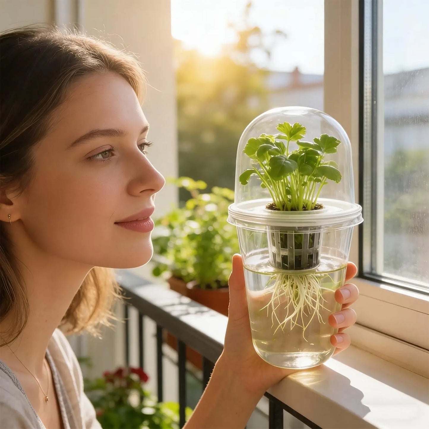 Clear Plant Germination Cups For Hydroponic Seed Starters