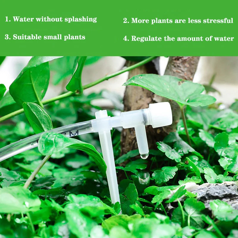 Drip Watering Kit With Regulating Valve Micro Dripper System