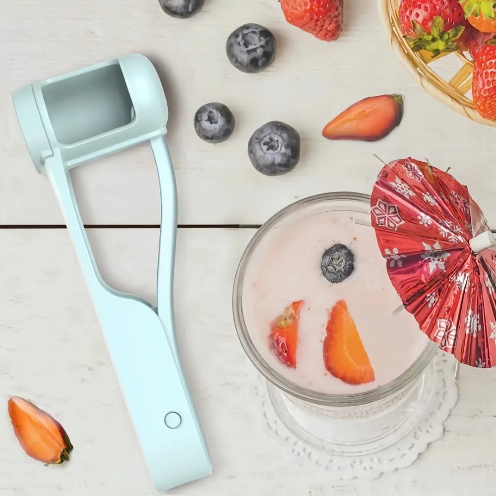Fruit Slicer Press Type Sharp Stainless Steel Blade Grape Cherry Strawberry Tomato Salad Quarter Cutting for Kitchen Gadget