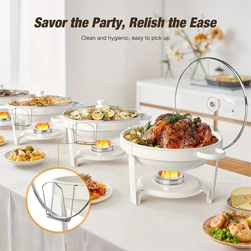Maifanite Self Heating Buffet Set With Game Changer Coating