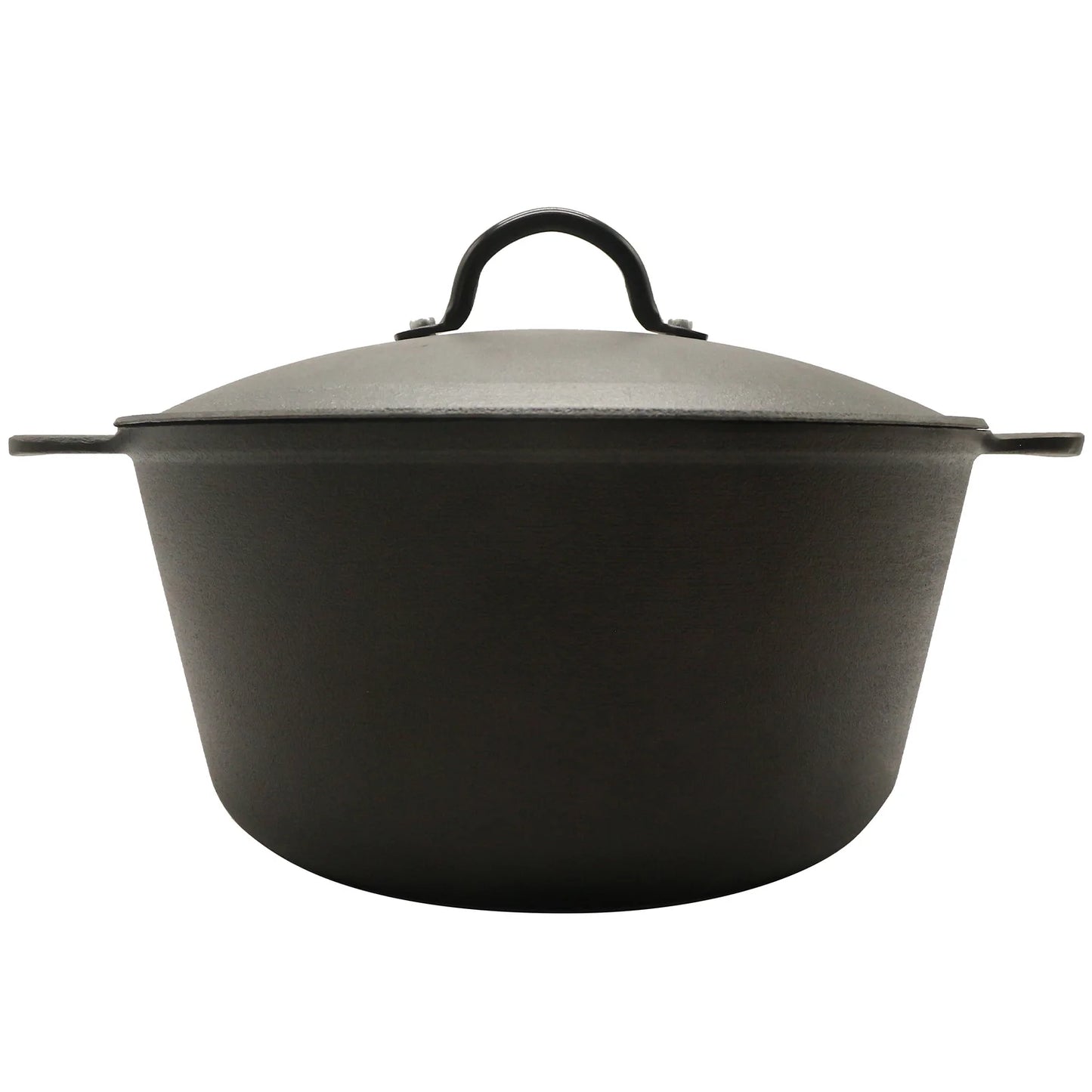 HANSMART Cast Iron Dutch Oven With Lid Induction Compatible Nonstick