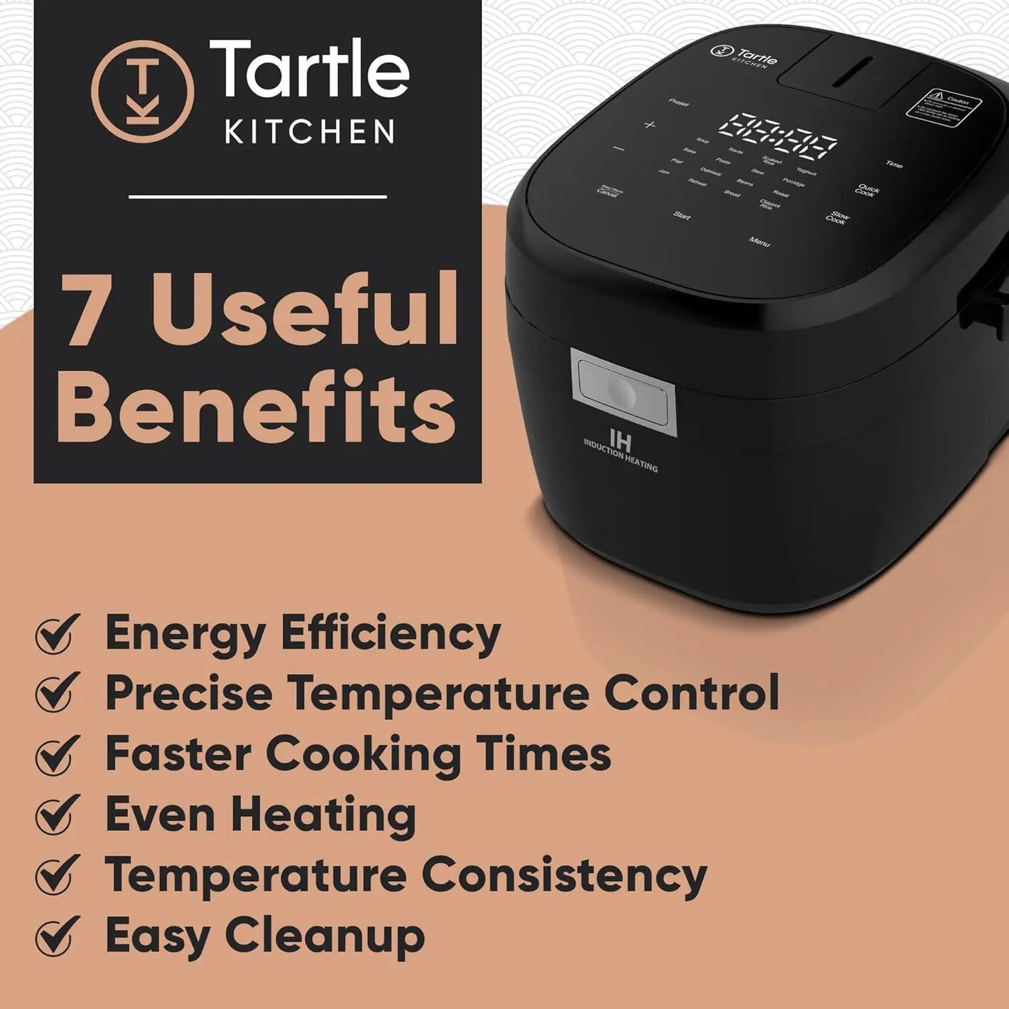 Induction Heating Rice Cooker Steamer Warmer Japan Style