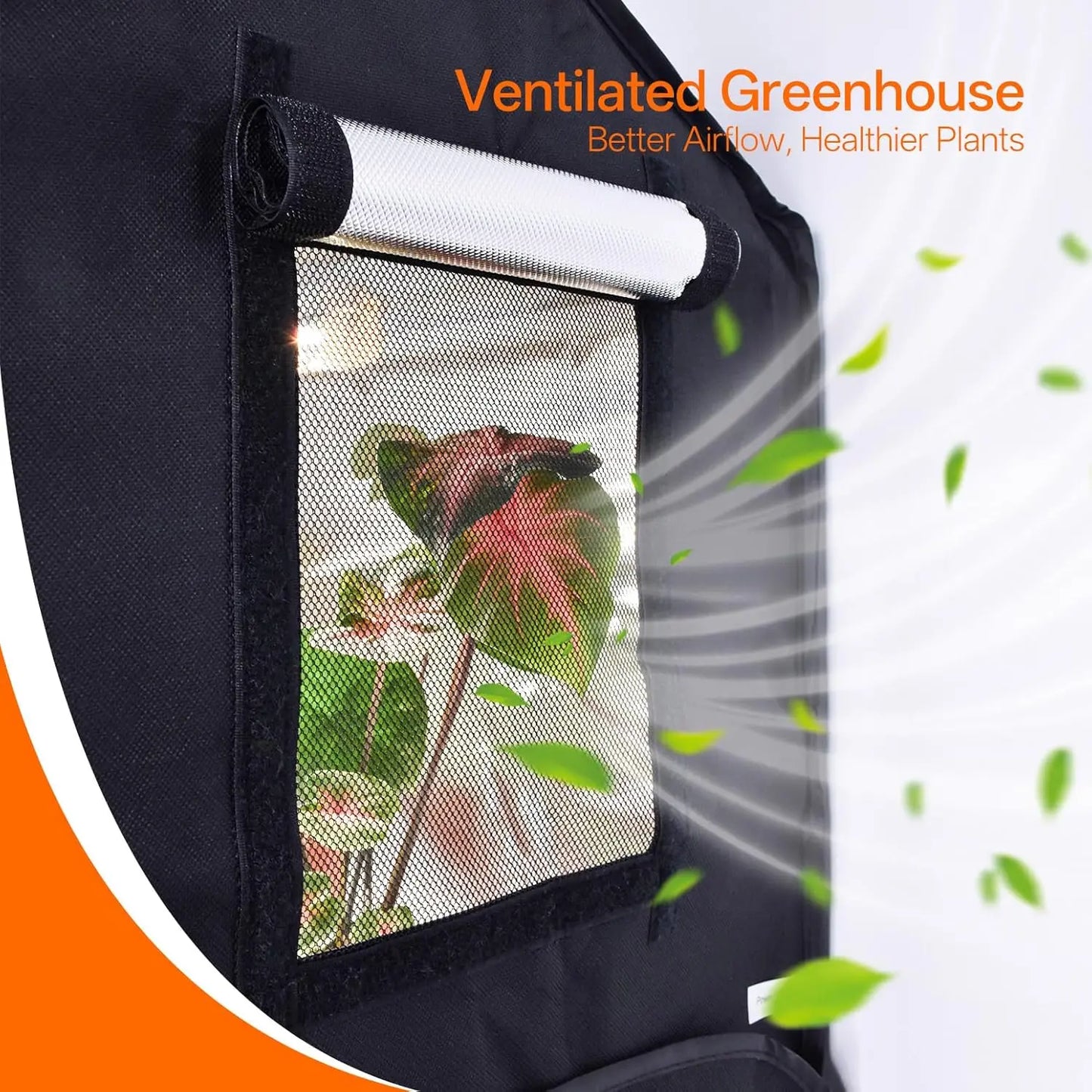 Indoor Greenhouse Grow Tent With Light For Seed Starting