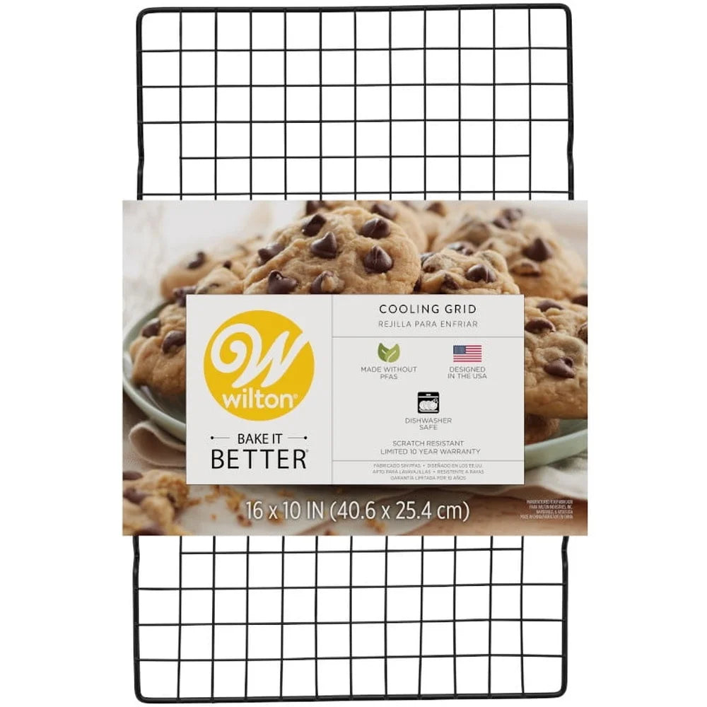 Bake It Better Rectangular Cooling Rack 4 Pack Nonstick