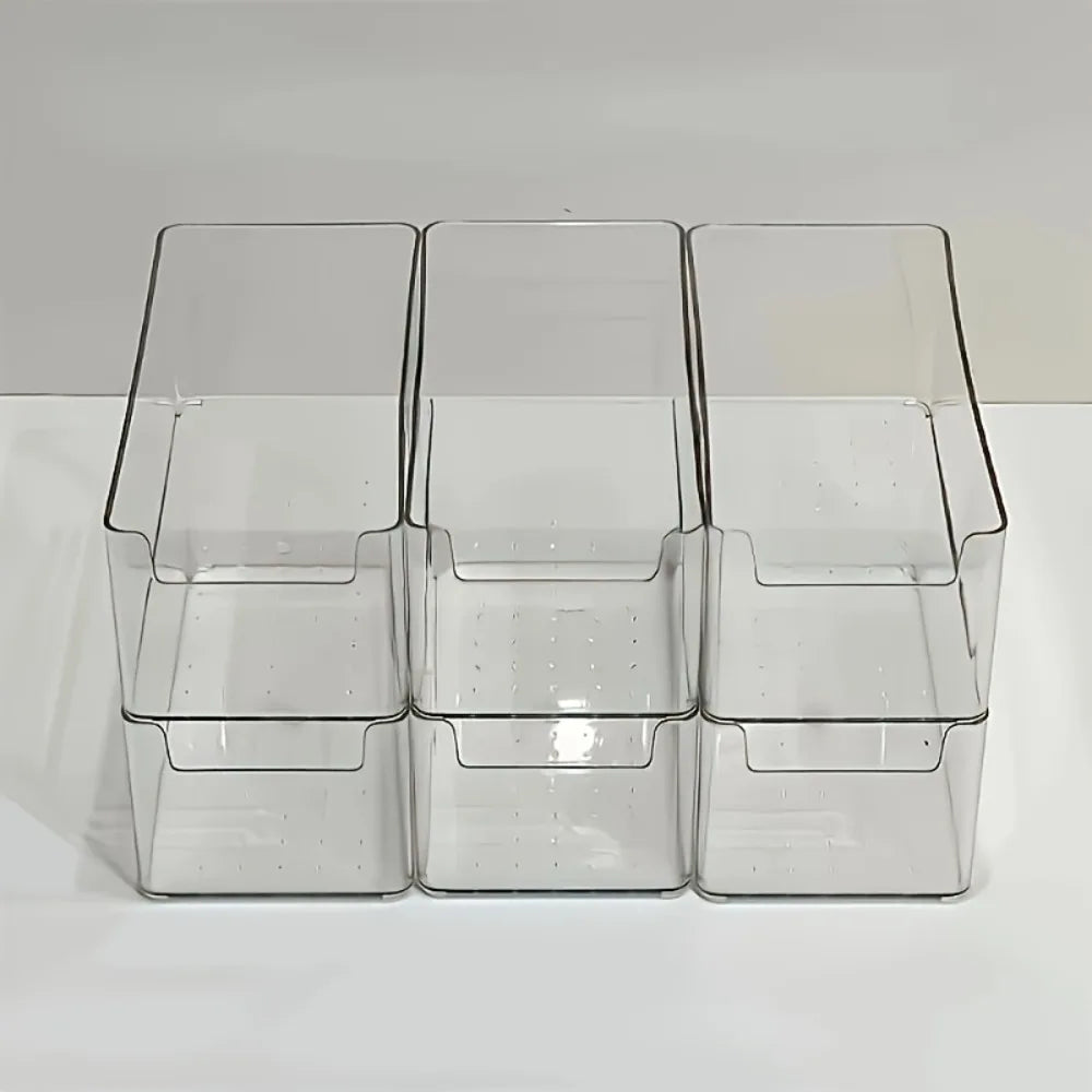 Multifunctional Transparent Storage Box for Home and Office
