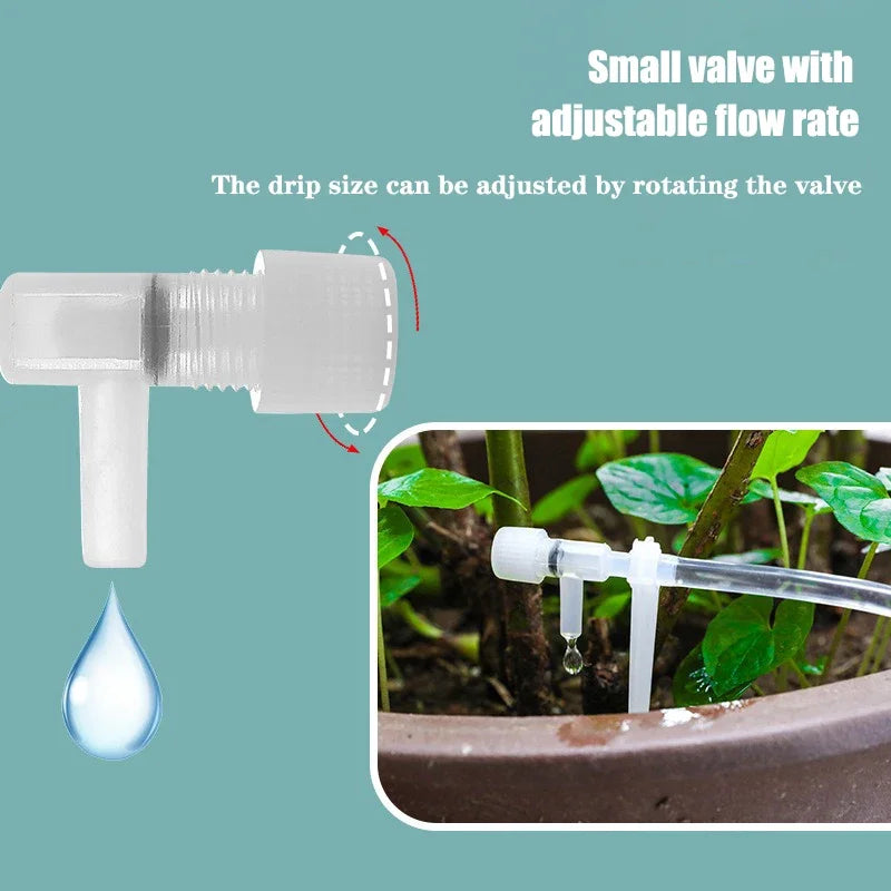 Drip Watering Kit With Regulating Valve Micro Dripper System
