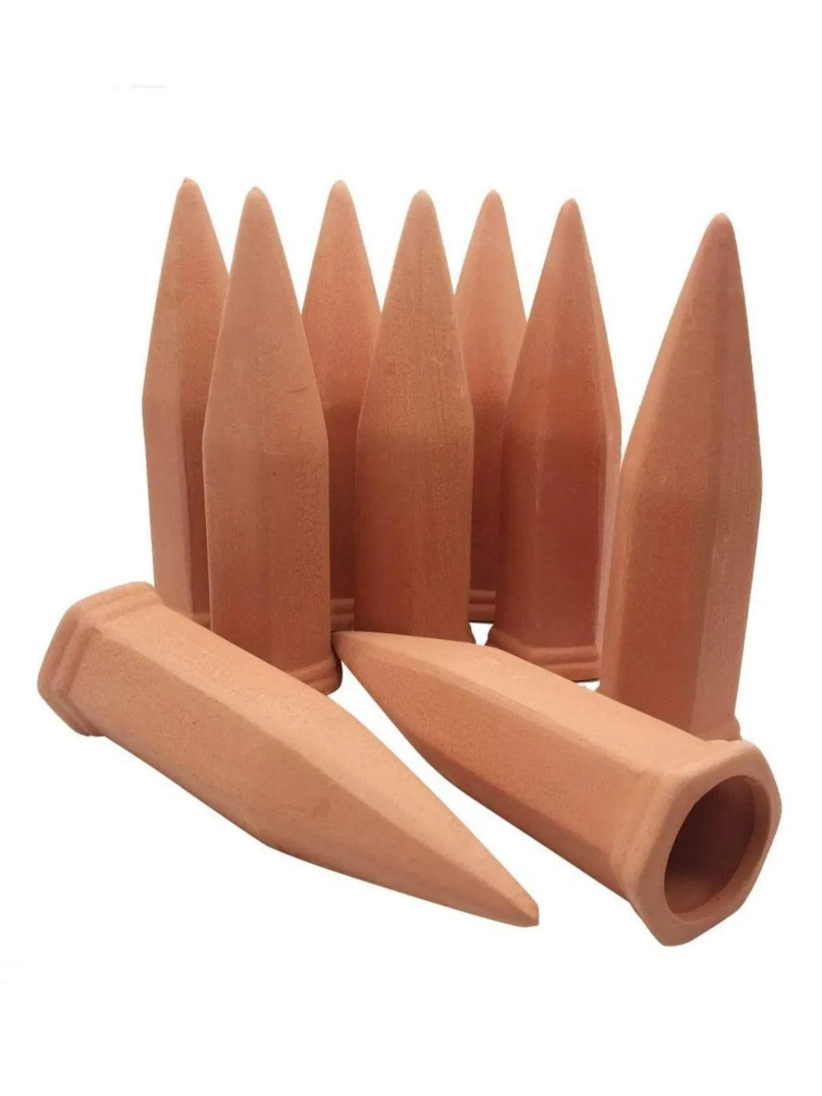 Terracotta Self Watering Plant Stakes 2 Pack Indoor Outdoor