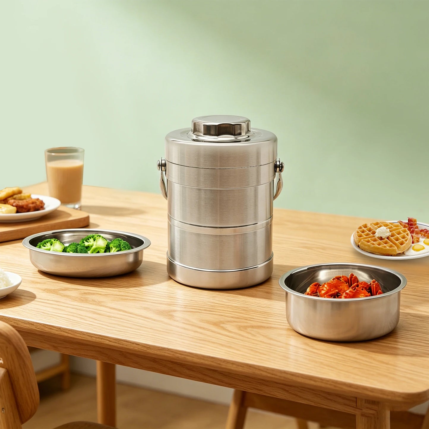 1.4L Containers for Hot Food, Lunch box containers for hot cold food, Insulated Food Container