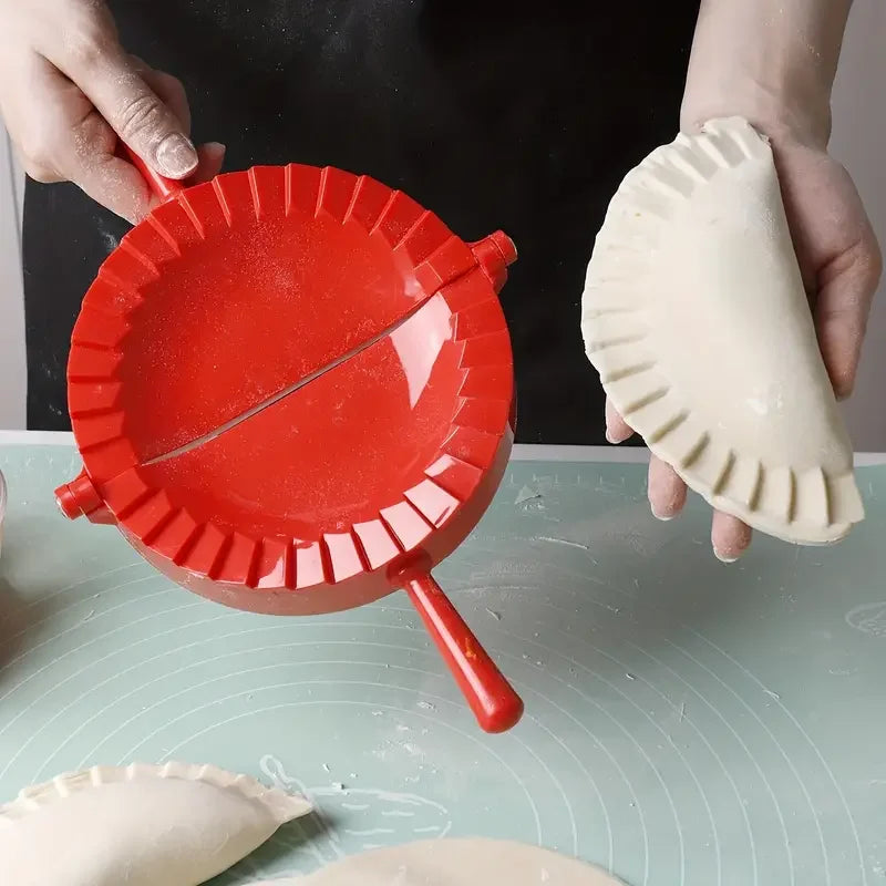 Dumpling Maker Mold Ergonomic Handle Durable Plastic Kitchen Tool