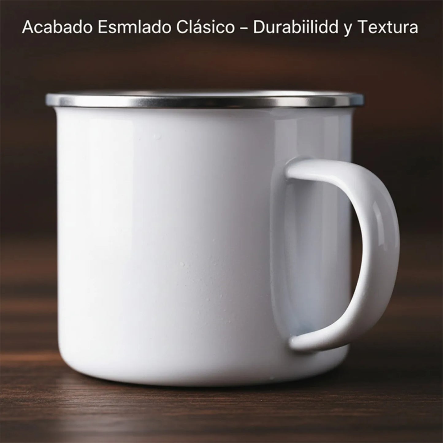 12-Pack Enamel Mugs, 12oz Plain White with Silver Rim for Camping, Kitchen & Large Gatherings