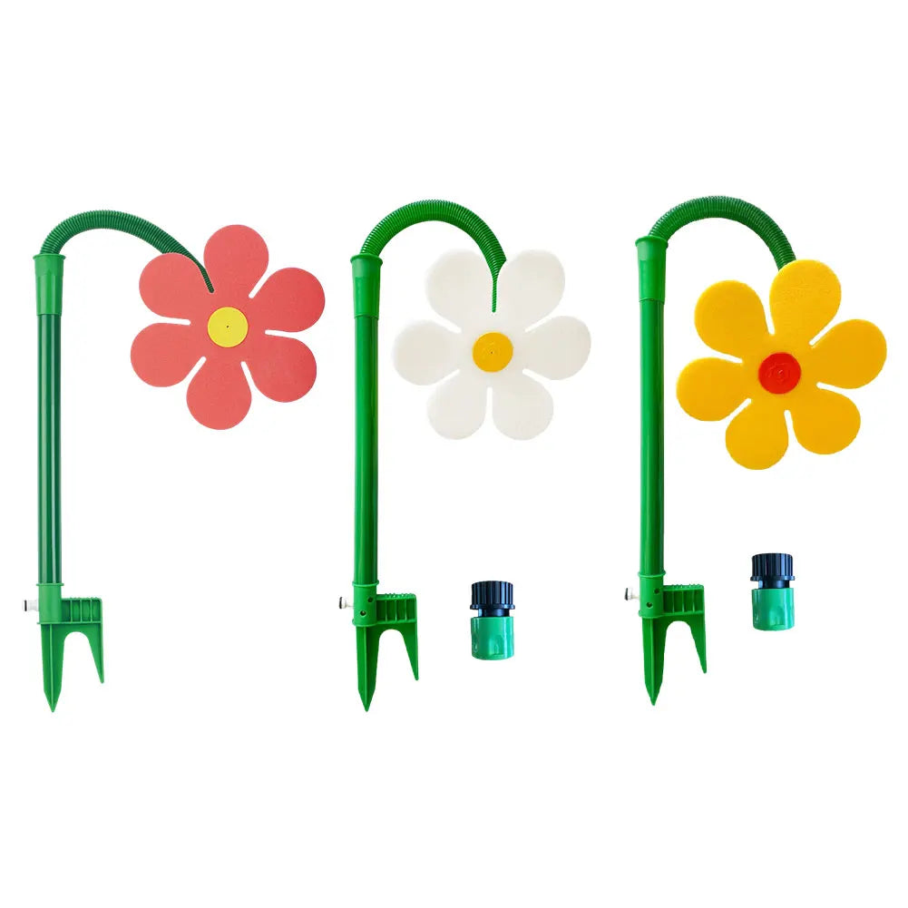 APWIKOGER Crazy Daisy Sprinkler 360 Rotating Dancing Flower