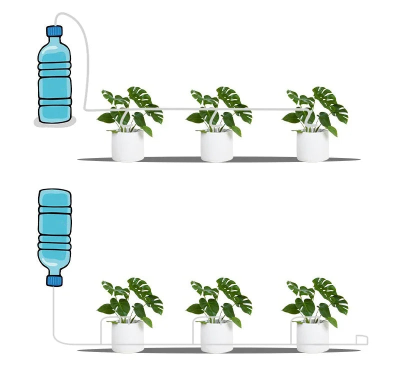 Drip Watering Kit With Regulating Valve Micro Dripper System