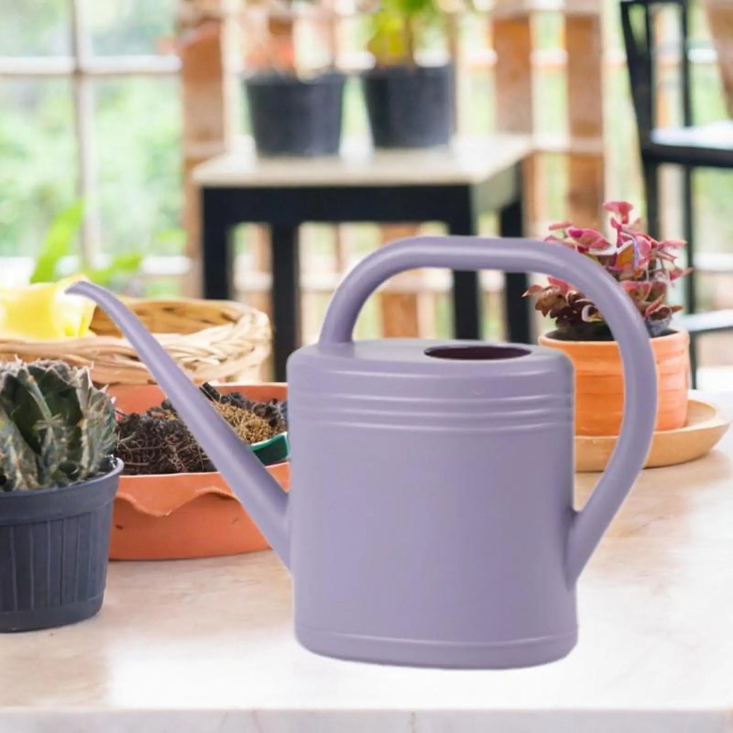 Long Mouth Watering Can With Sprinkler Head For Plants