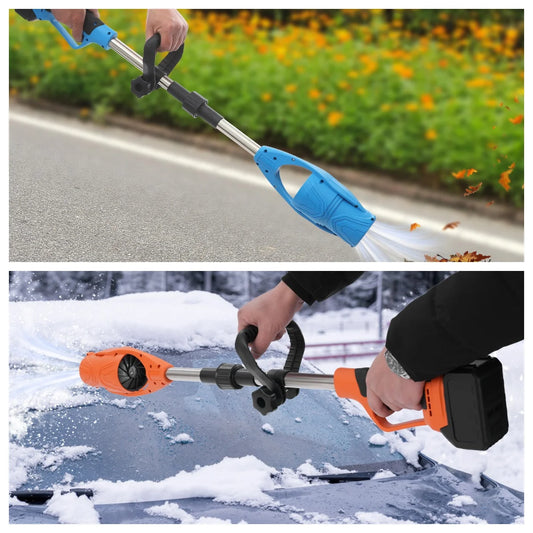 21V Cordless Leaf Blower, Lithium Battery Powered Leaf Blower, Electric Leaf Blower For Lawn Care