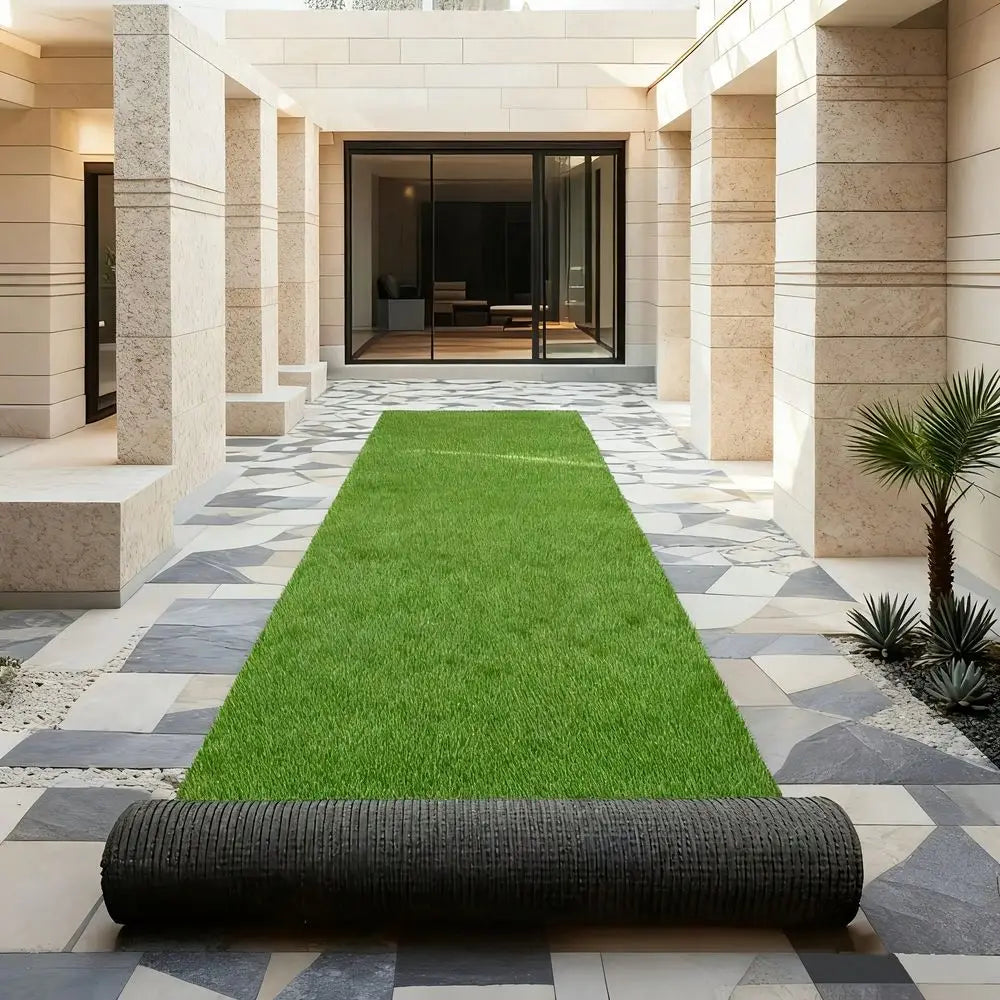 Artificial Grass Mat Roll for Wedding Decor and Outdoor Gardens