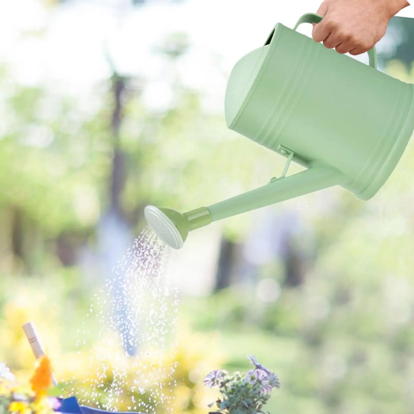 Long Mouth Watering Can With Sprinkler Head For Plants