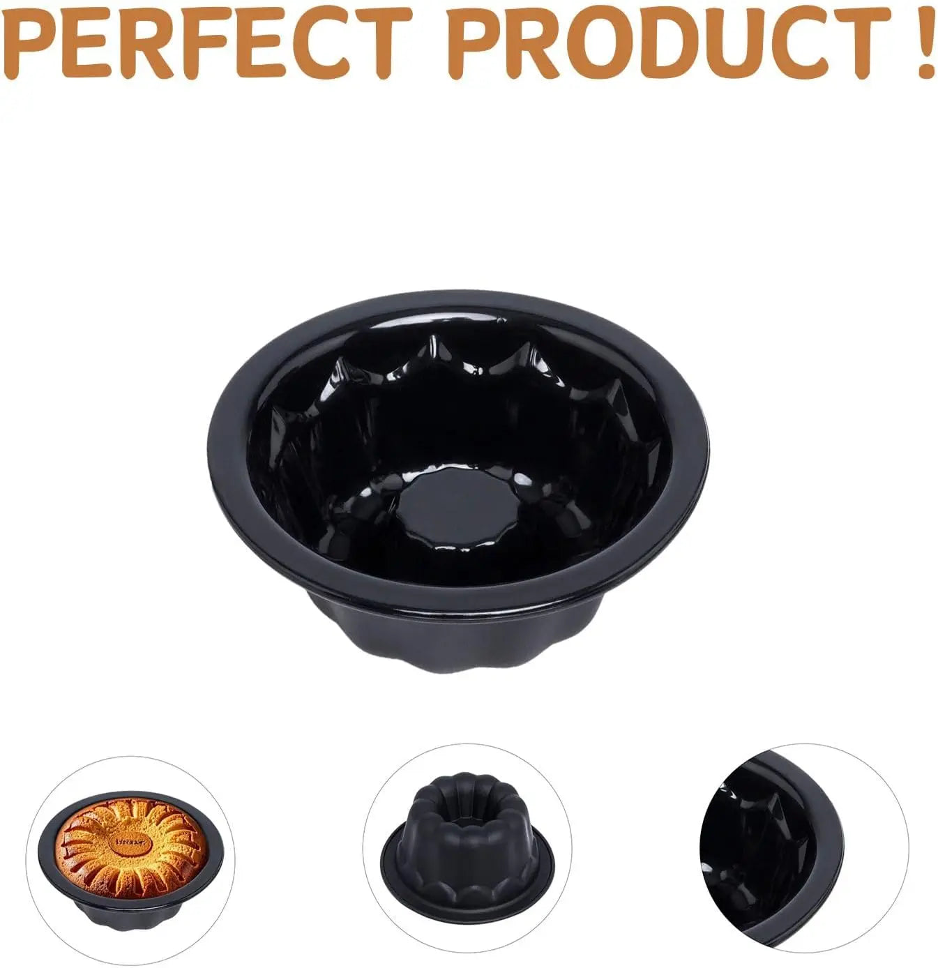 Silicone Mini Cake Pans For Baking Brownies Jelly Pumpkin Cake