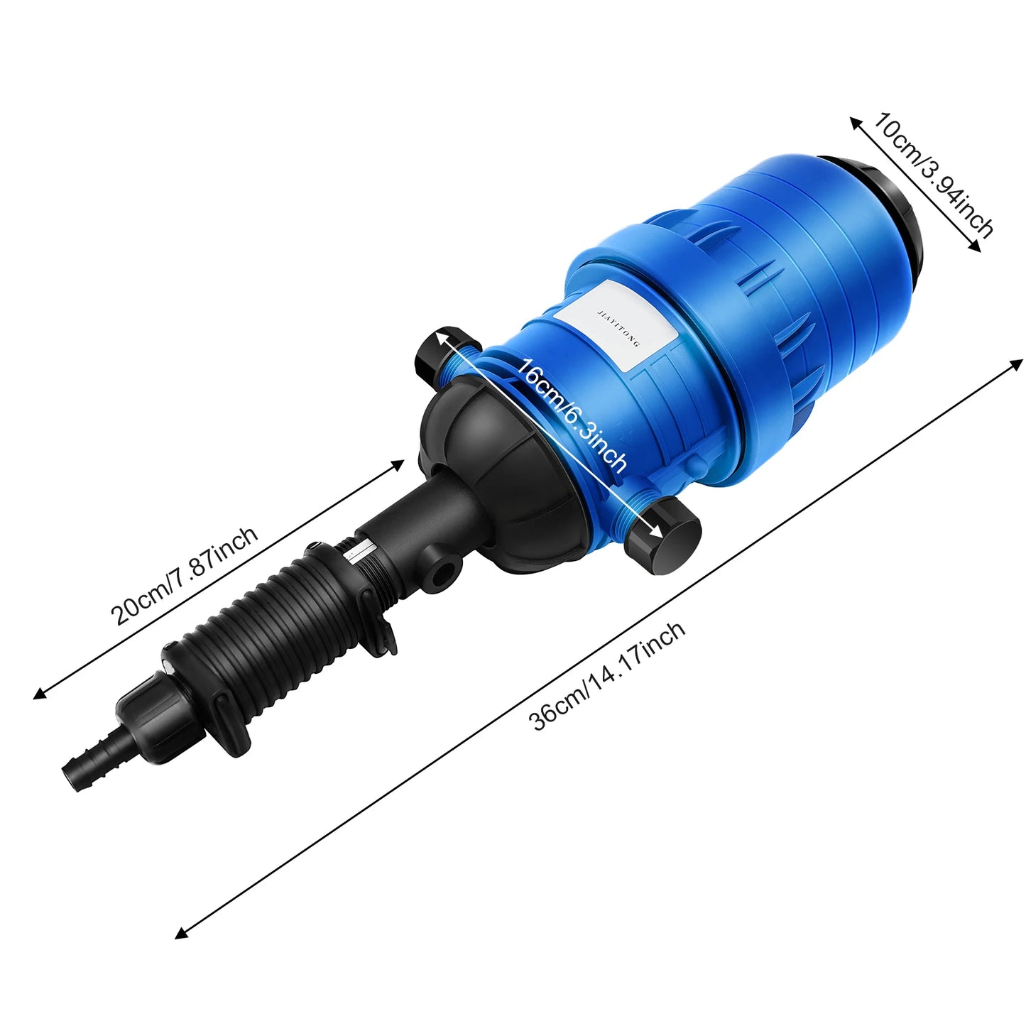 Water Powered Fertilizer Injector for Drip Irrigation System, Automatic Proportional Dispenser for Garden Farming, Agriculture