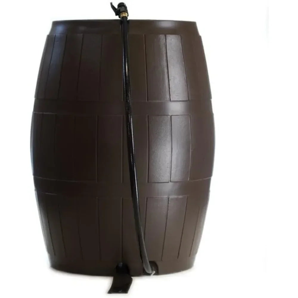 Raincatcher 4000 Flat Back Rain Barrel With Side Spigots