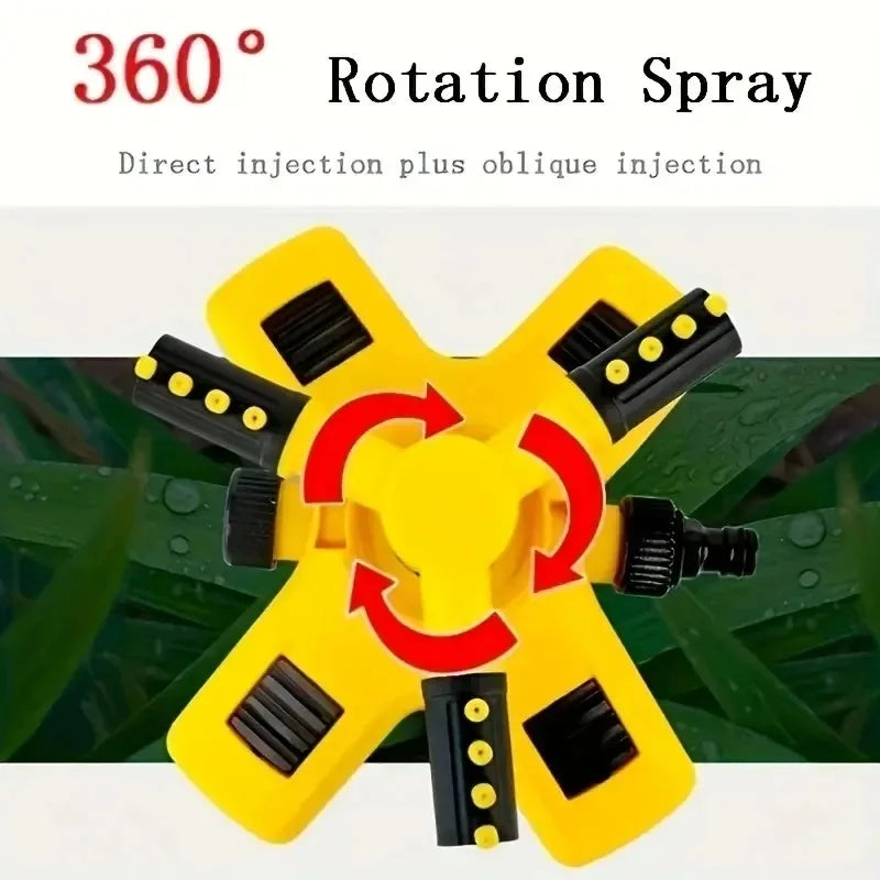 360 Degree Automatic Rotating Garden Sprinkler for Lawn Irrigation