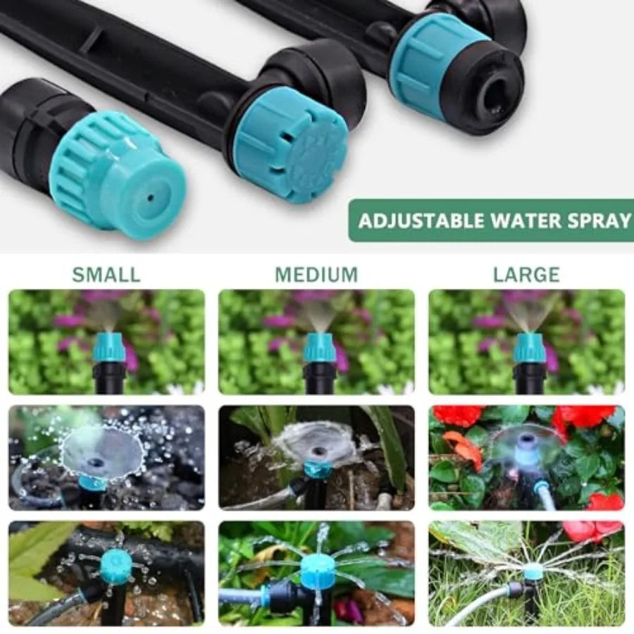 Drip Irrigation System Quick Connect Automatic Garden Watering Misting