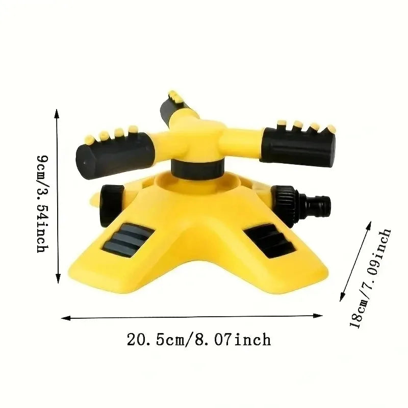 360 Degree Automatic Rotating Garden Sprinkler for Lawn Irrigation