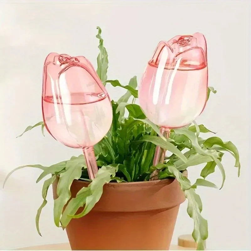 Tulip Watering Globes Automatic Self Watering System For Plants