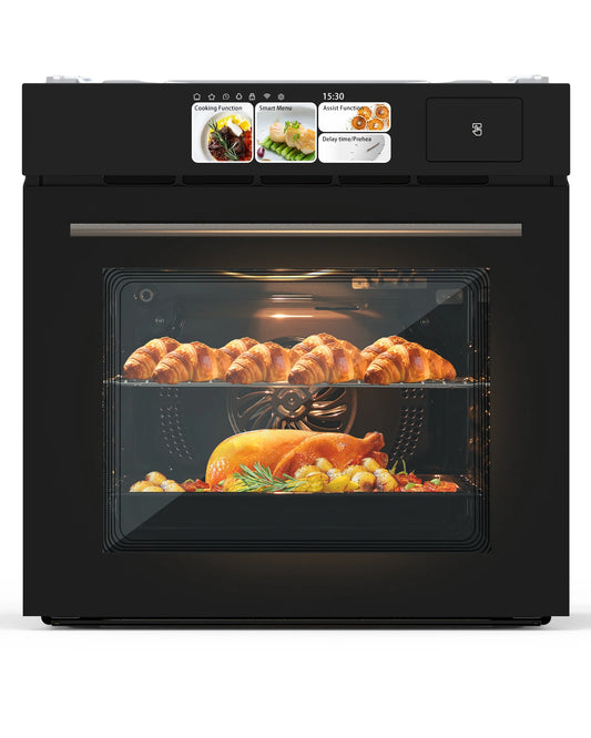 Adoolla Built-in Electric Wall Oven With TFT Display 8 Modes