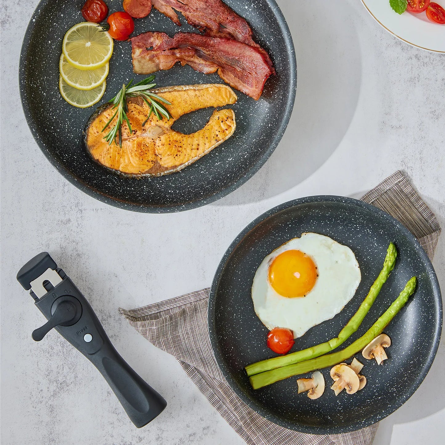 Induction Cookware Set 10 Pieces Nonstick Pots And Pans
