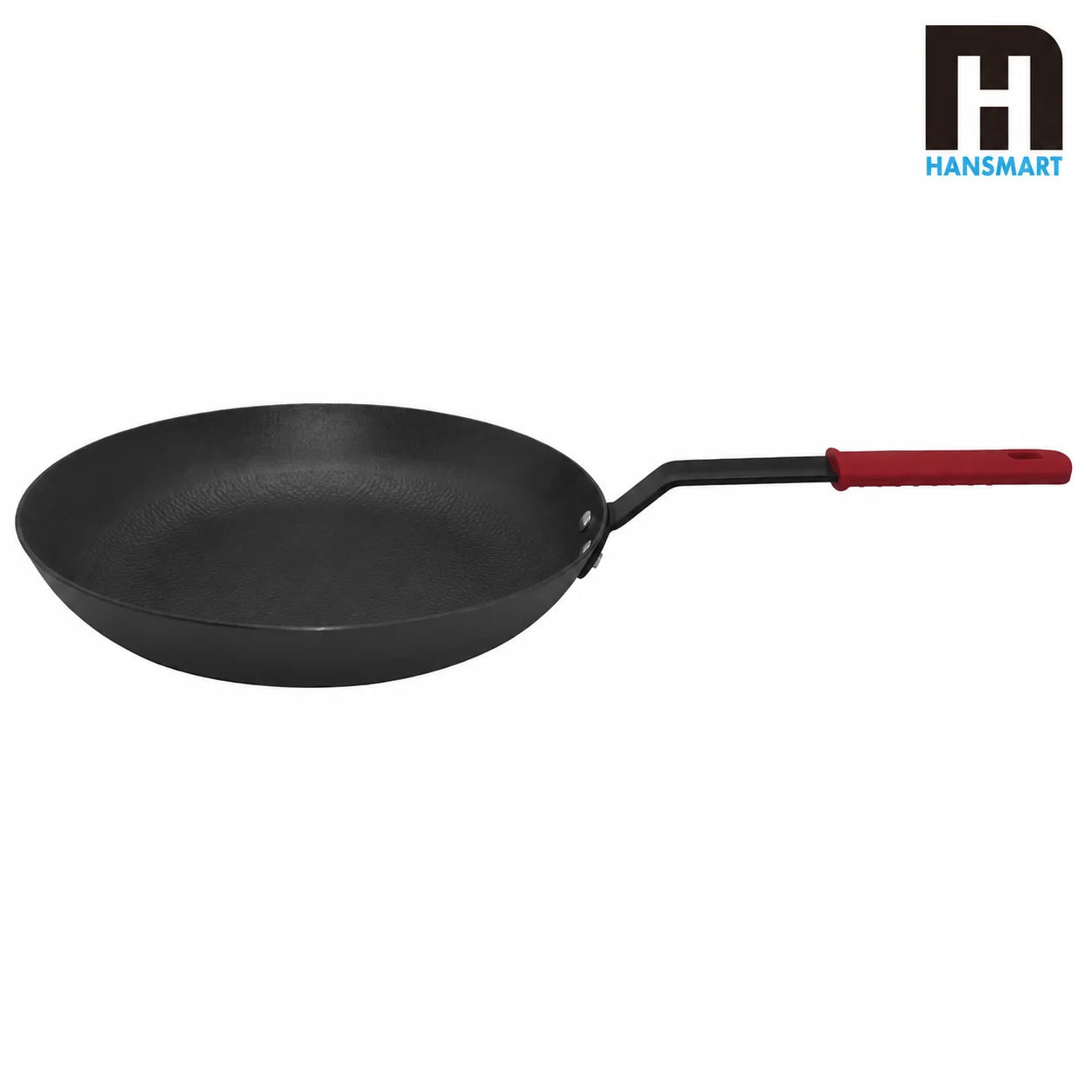 HANSMART Pre-Seasoned Cast Iron Skillet With Removable Silicone Handle