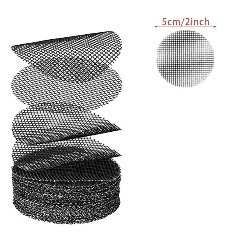 Pot Hole Mesh Pad Drainage Screen For Pot Bottom Soil Retention Bonsai