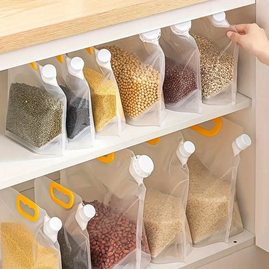Pack Of 3 Food Grade Reusable Sealing Bags For Grain