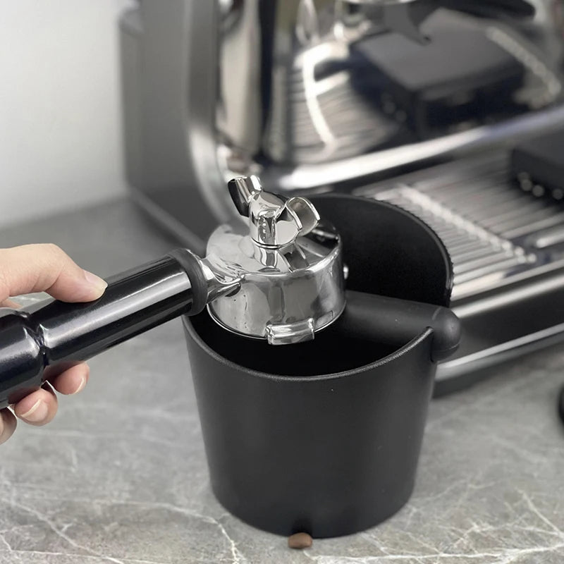 Espresso Knock Box Coffee Grounds Container Anti Slip Dump Bin Grind For Delonghi Breville Bar Cafe Accessories Barista Tools