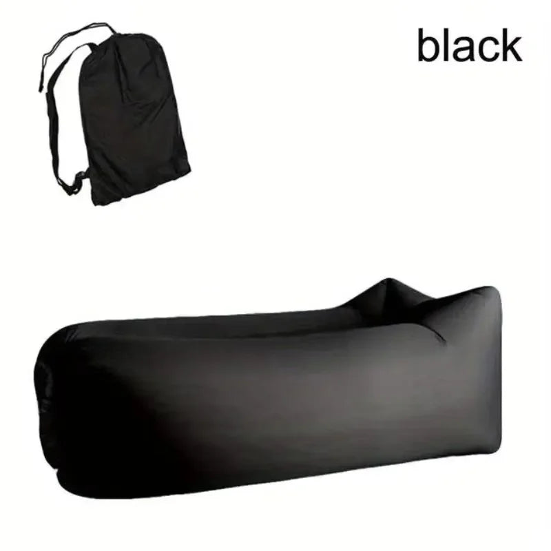 Inflatable Lounger Air Sofa Extra Thick Foldable Couch For Outdoor Camping Beach Patio Quick Inflation Home Furniture