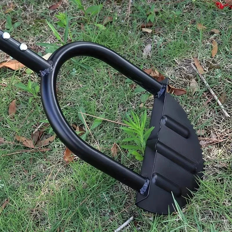 Half Moon Lawn Edger Carbon Steel Manual Trimming Shovel High Hardness Simple Cleansing Garden Zoo Lawn Care Tool