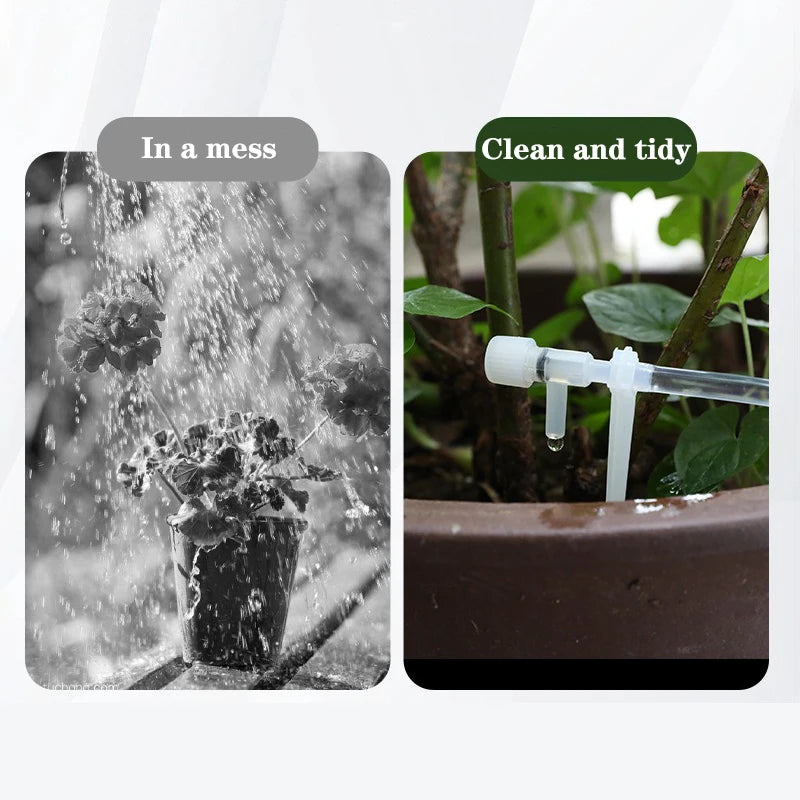 Drip Watering Kit With Regulating Valve Micro Dripper System